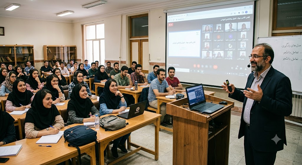 تدریس با سامانه سهاد 